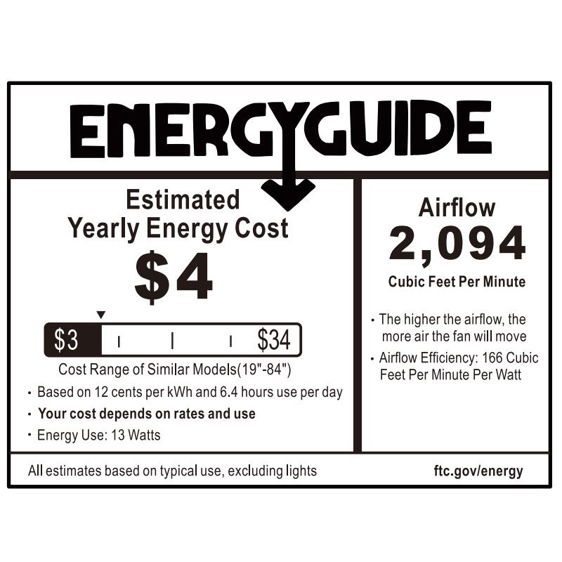 This Smafan Carro Marion 44" ceiling fan keeps your space cool, bright, and stylish. It is a soft modern masterpiece perfect for your indoor living spaces. This ceiling fan is a simplicity designing with Black finish, use very strong ABS blades and has an integrated 4000K LED cool light. The fan features Remote control to set fan preferences.