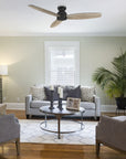 Enjoy a cooling breeze and relaxing controling in an elegant large space with the Smafan Osborn 60 inch indoor ceiling fan. The fan is equipped with the latest motor and controling technology with a stylish exterior to suit the décor of your preference. The fan features a charming black / white finish and sleek blades to cooling up your indoor living spaces. 