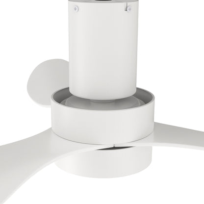 This Coleman 52&quot; smart ceiling fan keeps your space cool, bright, and stylish. It is a soft modern masterpiece perfect for your indoor living spaces. This Wifi smart ceiling fan is a simplicity designing with white finish, use very strong ABS blades and has an integrated 5700K LED day light. The fan features Remote control, Wi-Fi apps, Siri Shortcut and Voice control technology (compatible with Amazon Alexa and Google Home Assistant ) to set fan preferences. 