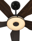 The Smafan Explorer 52'' smart WIFI ceiling fan brings a modern touch to your home décor. Making life simpler is what exactly Explorer does for you. With dimmable integrated LED, 10-speed whisper-quiet DC motor, Alexa, Google&nbsp;Assistant, Siri enabled. Easy install.