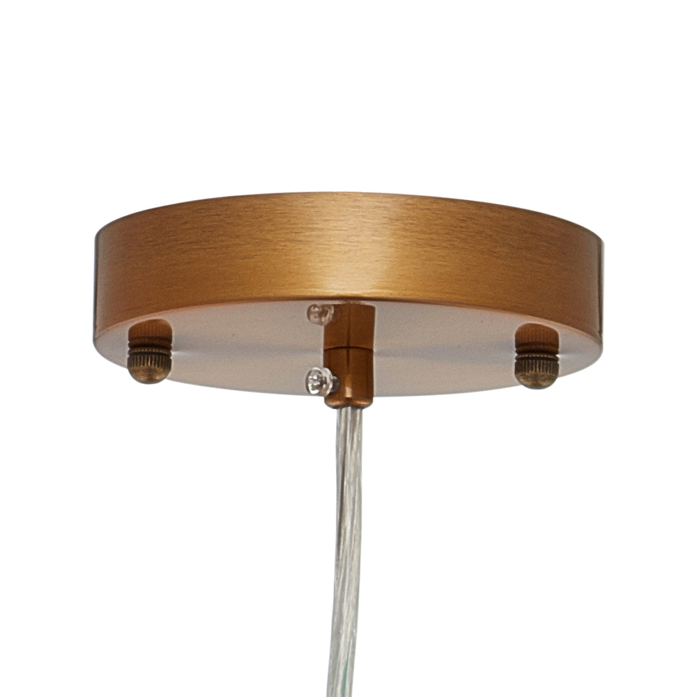 Hydra Pendant Light Collection features a 1-light pendant with a stunning design statement. Because of its thin width, it’s perfect for illuminating a compact entryway or lining a few up above the kitchen island to case a warm glow over morning meals. It looks incredible mounted in a series in the kitchen or hallway, or as an accent piece in the living room or bedroom to complement and brighten up your décor. 