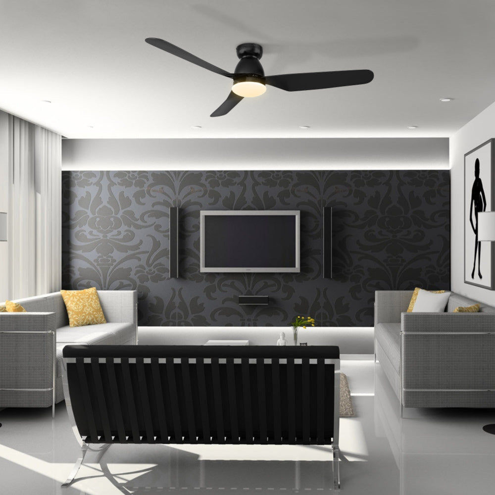 Smart Features: Never leave the fan on by accident again! Use the Macon’s smart scheduling and timer features to automatically turn your fan on or off at precise times. Multiple Control Options: Control your smart ceiling fan with lights from anywhere in your home using the remote control and voice control (when connected to Alexa, Google Assistant, and Siri Shortcuts); you can also control your fan while you’re away from home using the Carro Home App. 