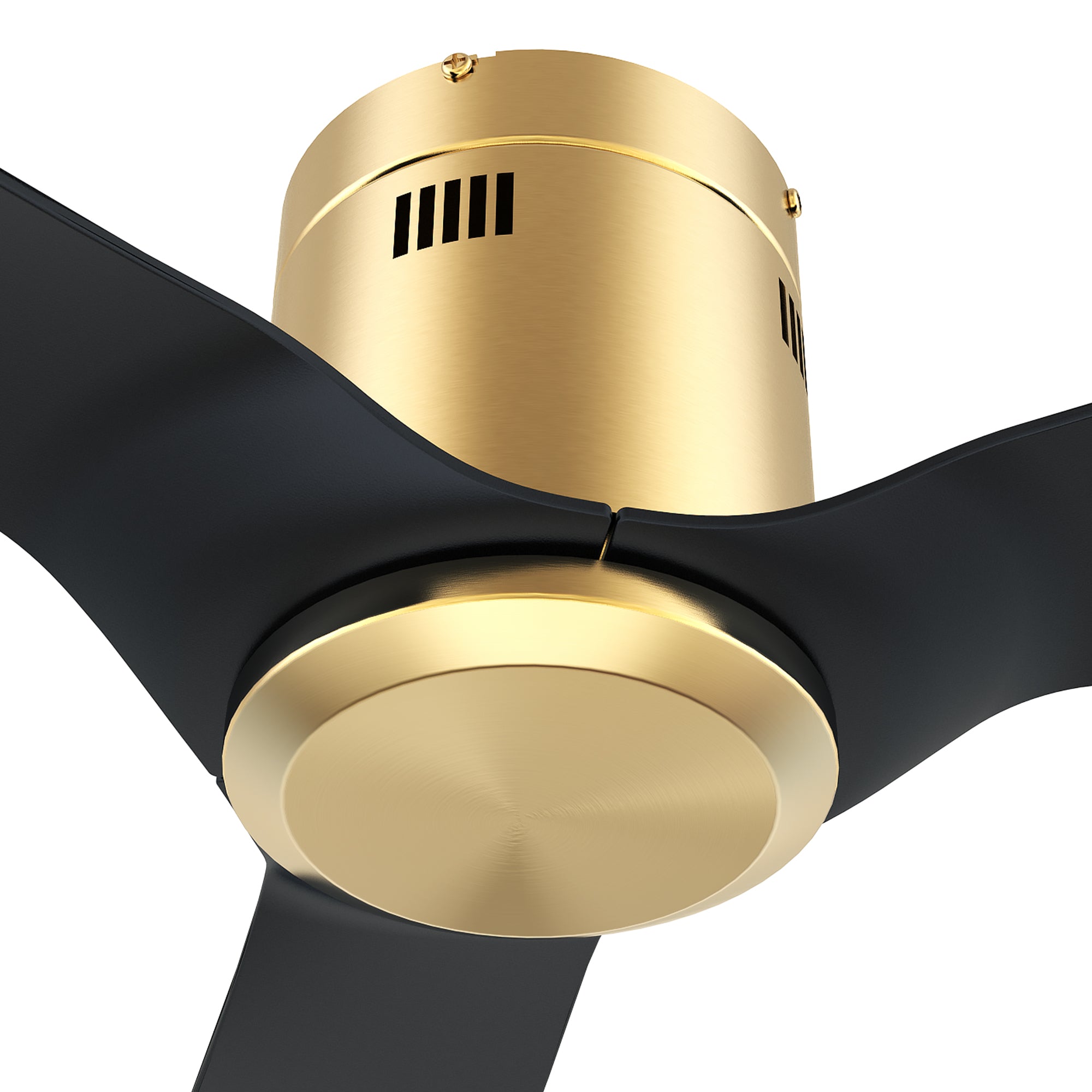 This Modena 52''ceiling fan keeps your space cooland stylish. It is a soft modern masterpiece perfect for your indoor living spaces. This ceiling fan is a simplicity designing with White finish, use very strong ABS blades. #color_gold