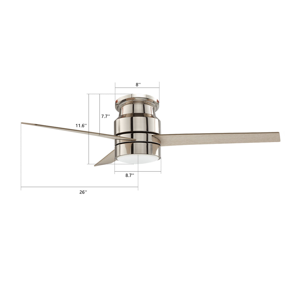 The Smafan Ranger Smart Ceiling Fan collection is a perfect balance of high-performance and modern design. Ranger Smart Ceiling Fan blends elegantly into its surroundings while providing a cooling effect and strong airflow that large indoor living spaces need. Ranger’s energy-efficient LED light kit has 3000 lumens and lasts over 50000+ hours and its warm soft white light creates an inviting space. 