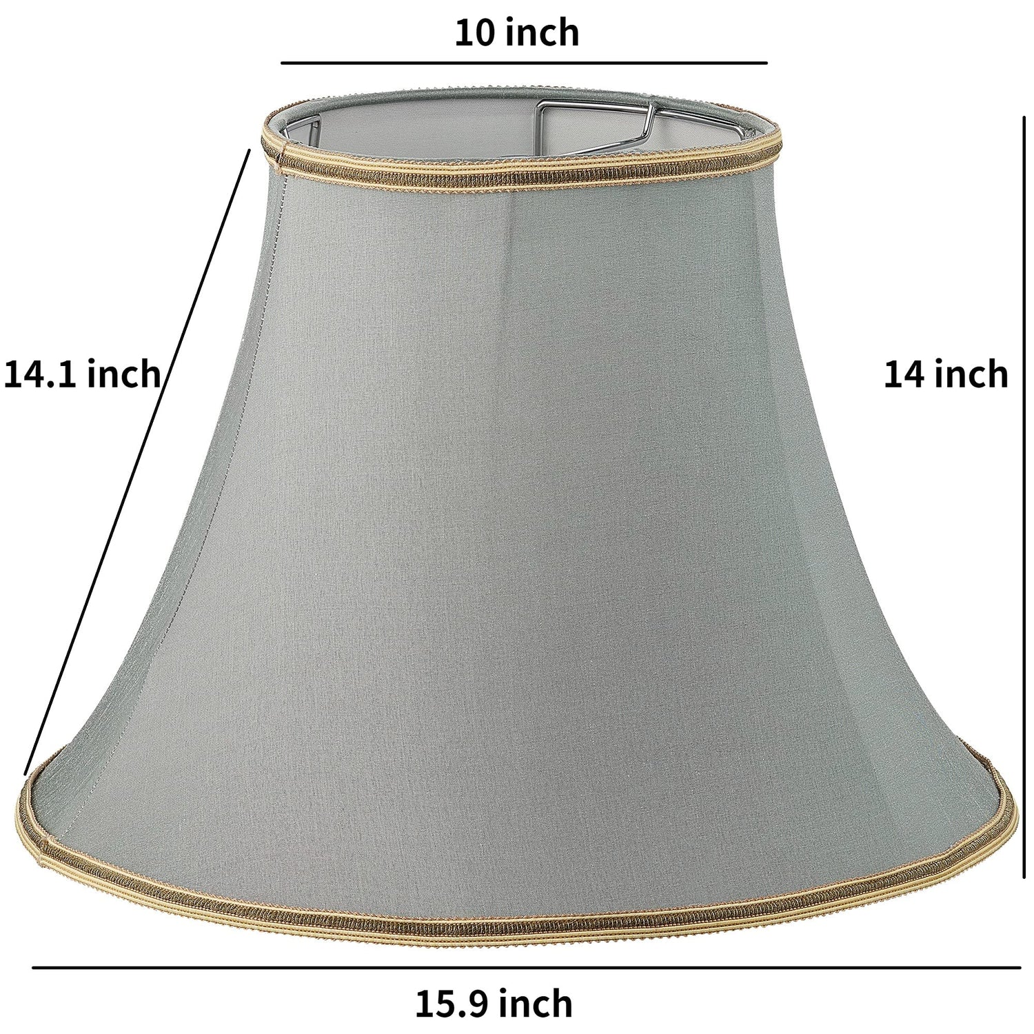 Refresh the look of your favorite lamp! Carro Home lamp shades bring a new and sophisticated look to your table or floor lamps. This replacement spider/harp lamp shade has an unique collapsible construction, easy to store and easy to assemble. Carro Home lampshades are made of high quality fabric and materials, and will add a stylish design flair to your home. 