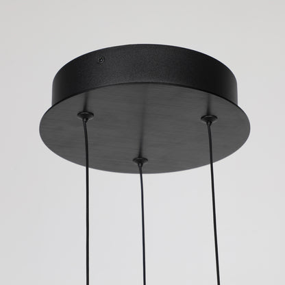 Smafan Seville Modern Decorative Unique Suspending LED Chandelier Pendant Light brings a clean and simple design.Simply streamlined-design pendant light fully demonstrates the art and beauty of simpleness.This pendant showcases a balance of materials and a stylish glow to bring some contemporary flair to its surroundings.It adopts gold and black collocation.