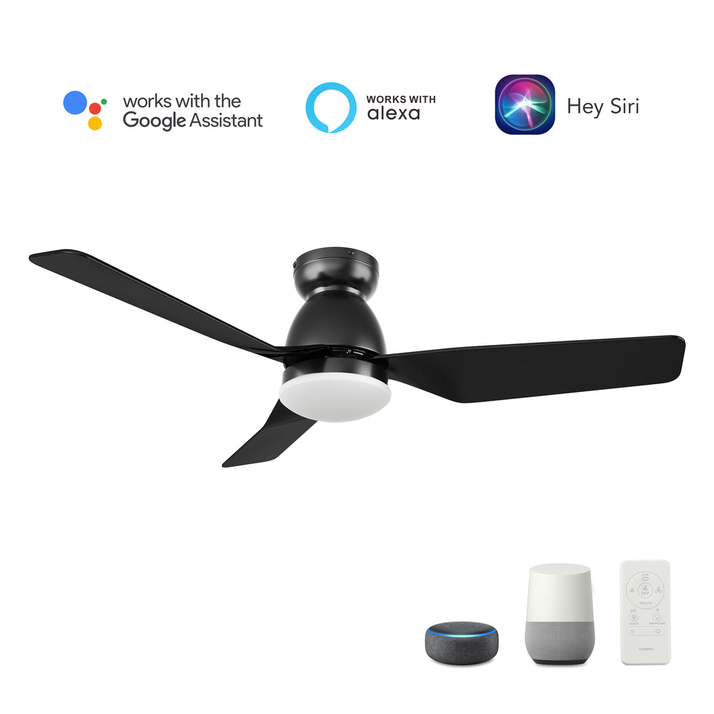 Advanced Smart Functions: The Sonoma helps you automate your home’s cooling and lighting for effortless living with smart features, like a schedule, timer, Sleep mode, and Nature mode. Convenient Control Options: Select your preferred method of controlling the Sonoma; use the remote control, voice control (when linked to Siri Shortcuts, Google Assistant, or Amazon Alexa), or smartphone control (when connected to the Carro Home App) to adjust your fan settings. 