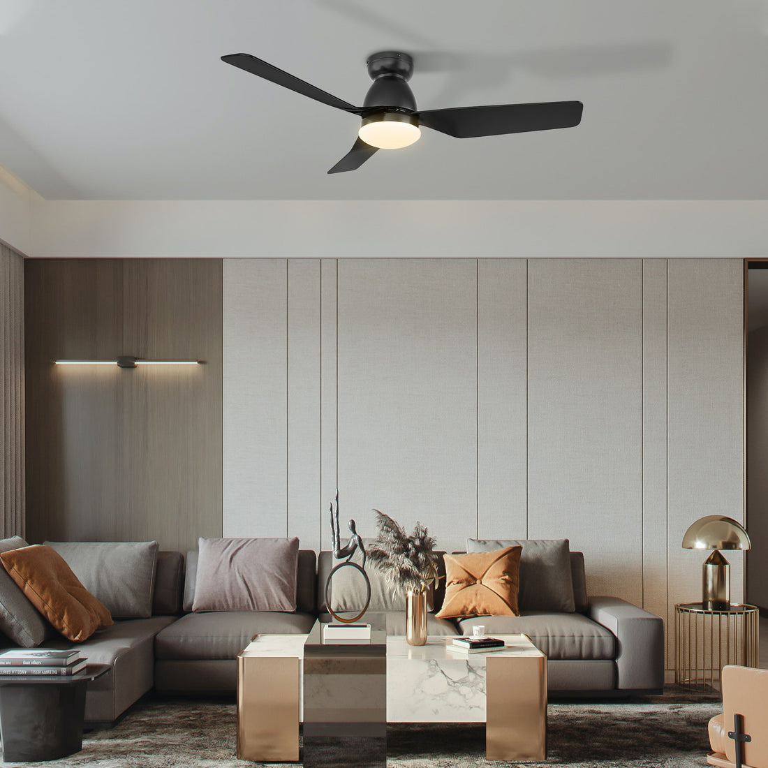 Advanced Smart Functions: The Sonoma helps you automate your home’s cooling and lighting for effortless living with smart features, like a schedule, timer, Sleep mode, and Nature mode. Convenient Control Options: Select your preferred method of controlling the Sonoma; use the remote control, voice control (when linked to Siri Shortcuts, Google Assistant, or Amazon Alexa), or smartphone control (when connected to the Carro Home App) to adjust your fan settings.