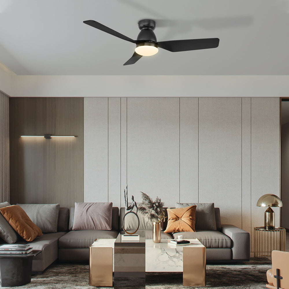 Advanced Smart Functions: The Sonoma helps you automate your home’s cooling and lighting for effortless living with smart features, like a schedule, timer, Sleep mode, and Nature mode. Convenient Control Options: Select your preferred method of controlling the Sonoma; use the remote control, voice control (when linked to Siri Shortcuts, Google Assistant, or Amazon Alexa), or smartphone control (when connected to the Carro Home App) to adjust your fan settings. 