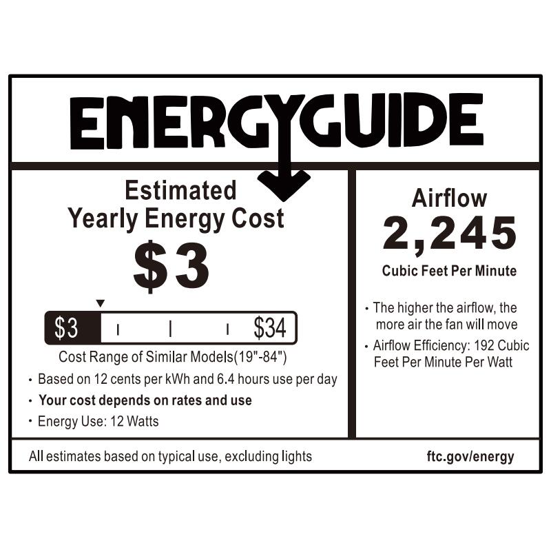 This Xander 52" ceiling fan keeps your space cool, bright, and stylish. It is a soft modern masterpiece perfect for your large indoor living spaces. This ceiling fan is a simplicity designing with White finish, use very strong ABS blades and has an integrated 4000K LED cool light. The fan features Remote control to set fan preferences.