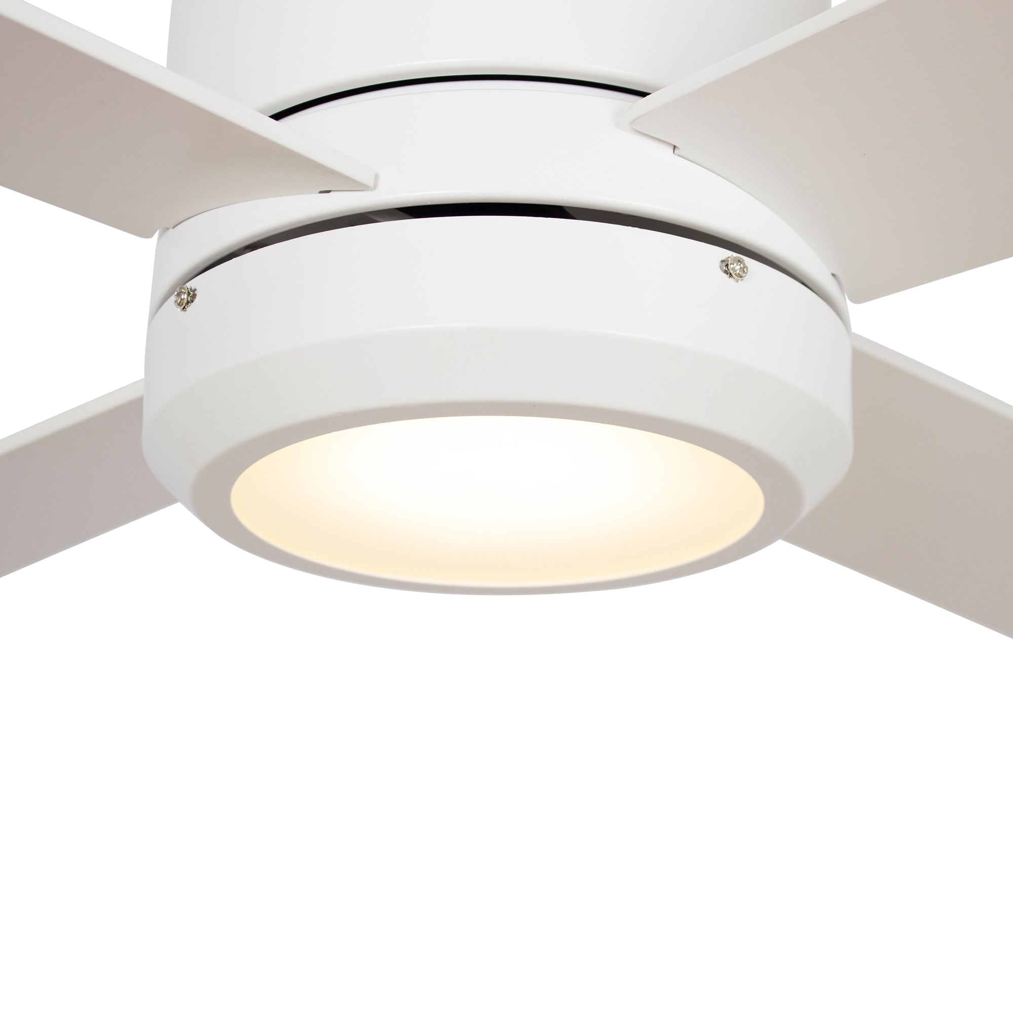 The Smafan Arlo 52&#39;&#39; Smart Ceiling Fan keeps your space cool, bright, and stylish. It is a soft modern masterpiece perfect for your large indoor living spaces. This Wifi smart ceiling fan is a simplicity designing with elegant Plywood blades and compatible with LED Light. The fan features wall control, Wi-Fi apps, Siri Shortcut and Voice control technology (compatible with Amazon Alexa and Google Home Assistant ) to set fan preferences. 