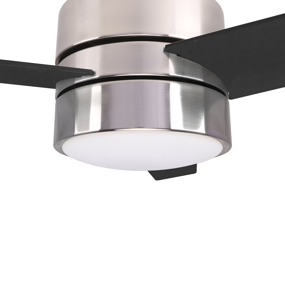 Smafan Ranger Smart Ceiling Fan blends elegantly into its surroundings while providing a cooling effect and strong airflow that large indoor living spaces need. Ranger’s energy-efficient LED light kit has 3000 lumens and lasts over 50000+ hours and its warm soft white light creates an inviting space. Ranger’s energy-efficient and completely silent motor provides a comfortable environment for any indoor spaces. 