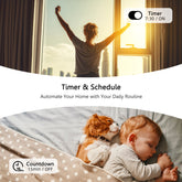 Carro Home Smart Wall Switch Controller for Ceiling Fans (2 Gang)