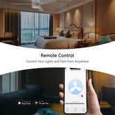 Carro Home Smart Wall Switch Controller for Ceiling Fans (2 Gang)