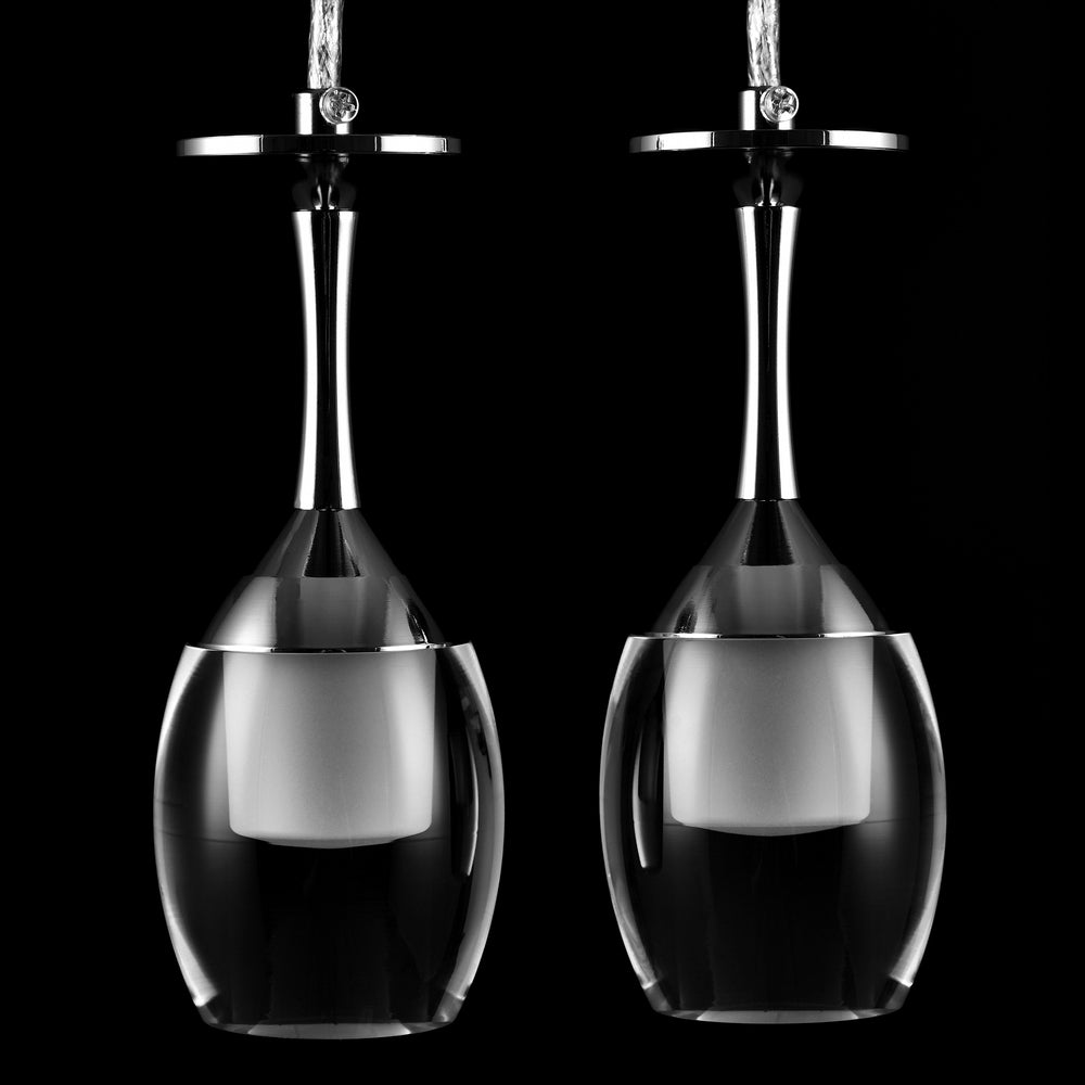 It brings fun light that can be used in every occasion. The pendant light features Wi-Fi apps, Siri Shortcut and Voice control technology (compatible with Amazon Alexa and Google Home Assistant) to set the pendant light dimmable and RGB multicolor. This pendant light can satisfy not only the various color lighting effect settings, but also the more dim color variations that slowly change. The light colors are vivid and bright and dimmable. 