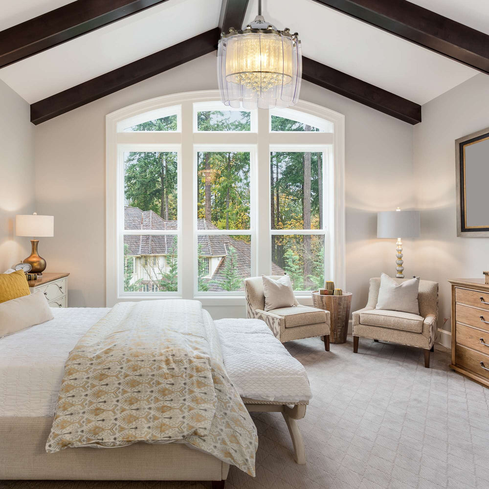 SMART FAN，ALEXA CEILING FAN, WIFI CEILING FAN.BLOSSOM 50"?SMART CRYSTAL CHANDELIER CEILING FAN WITH LED LIGHT 