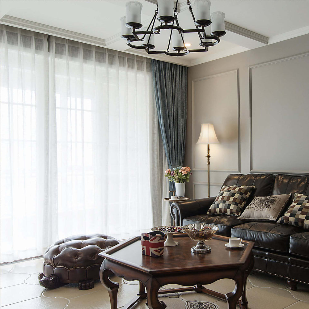 Soft Taupe Carro Home Bell Lamp Shade 5"x10"x8"(Spider Fitting)-Set Of 2 